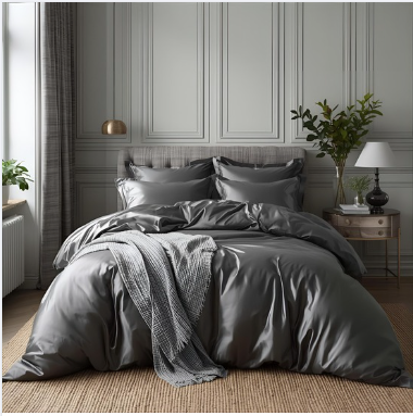 Parure de lit en Soie de Murier - Nina