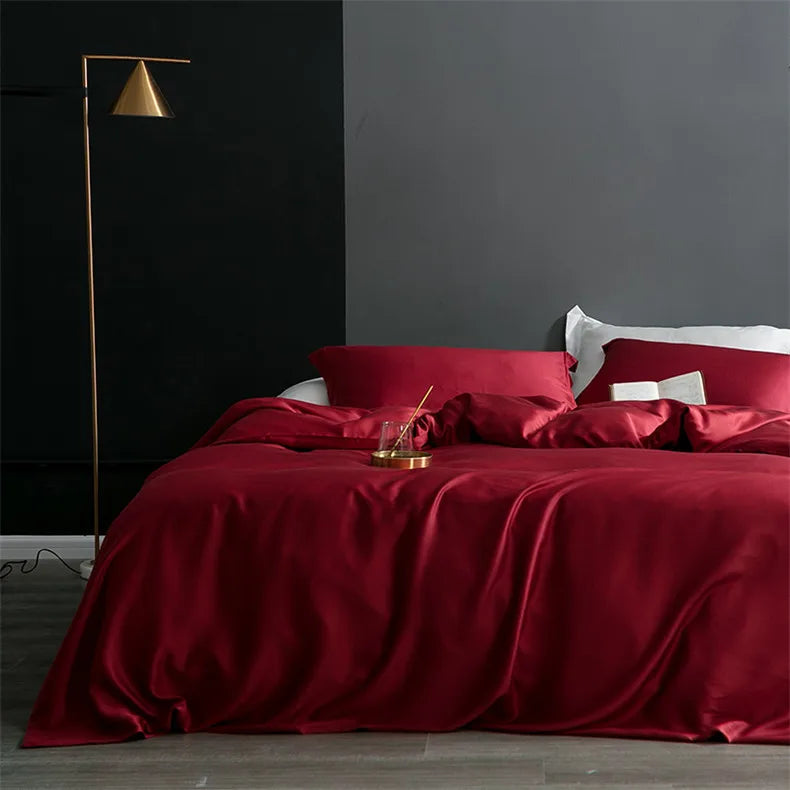 Housse de couette en soie naturelle Collection Foret Noire
