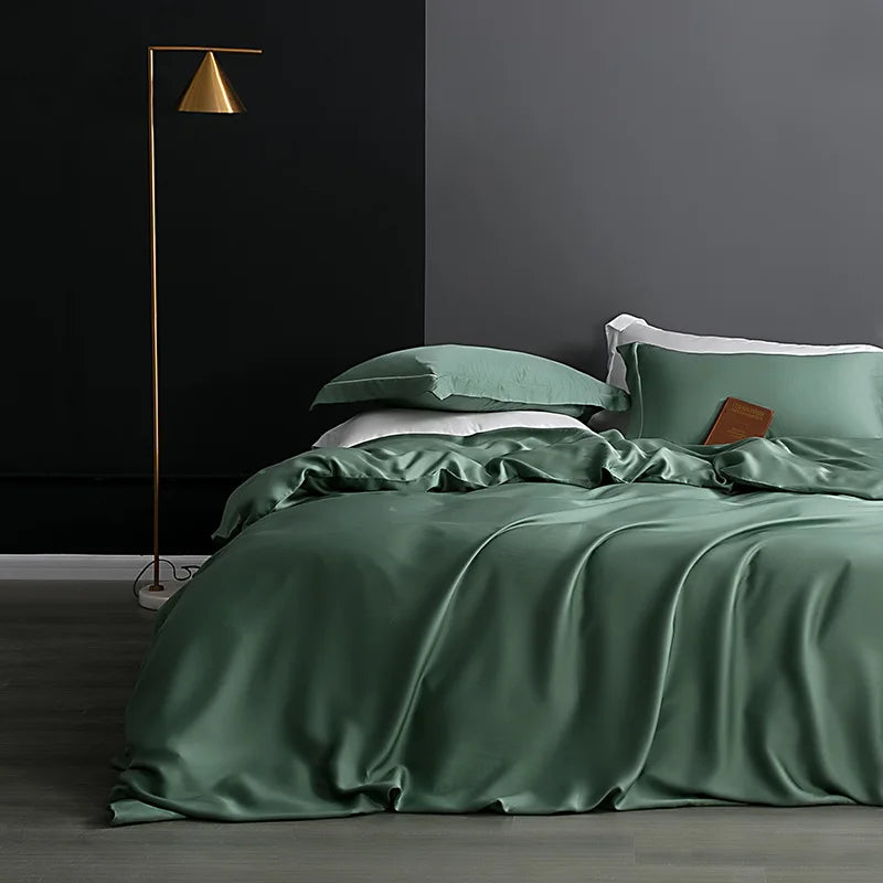 Housse de couette en soie naturelle Collection Foret Noire