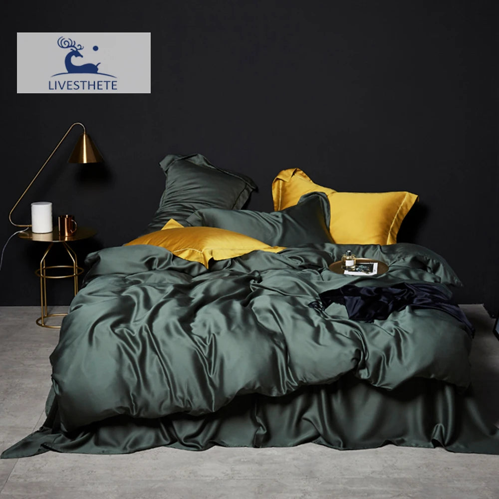 Parure de lit en Soie 25 Momme - Lya