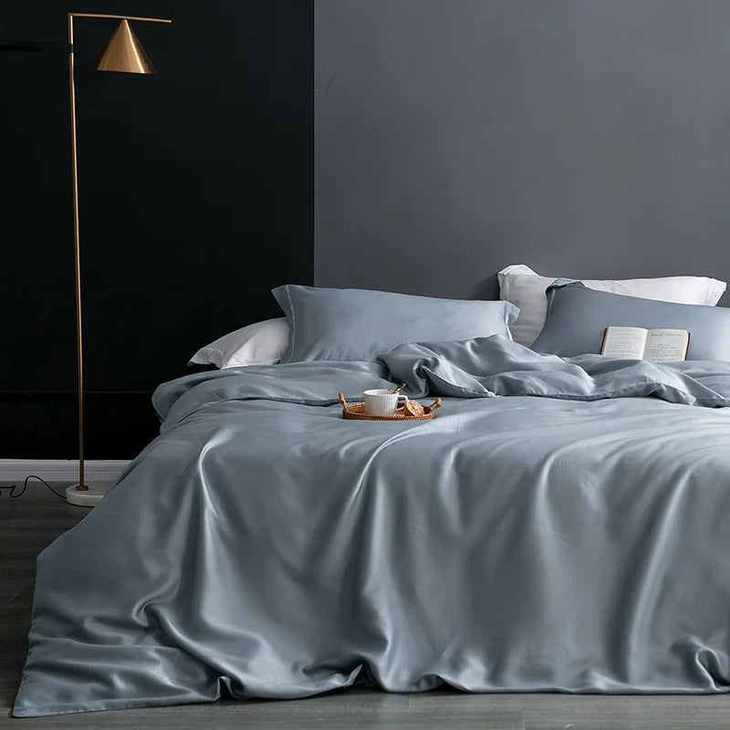 Housse de couette en soie naturelle Collection Foret Noire