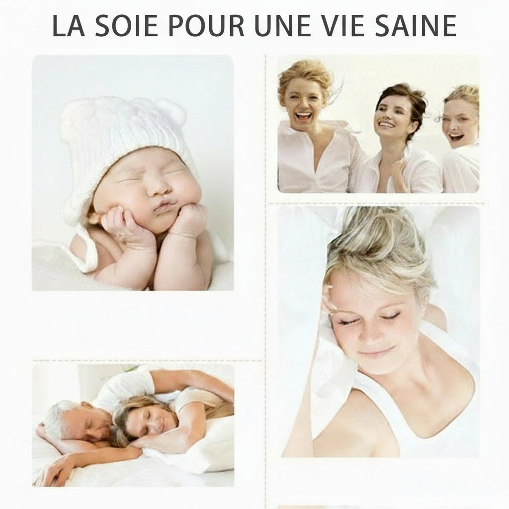 Parure de lit en Soie 25 Momme - Lya