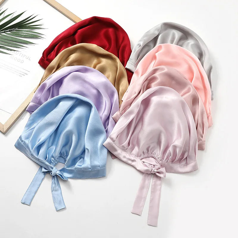 Bonnet en Soie Court 16 momme