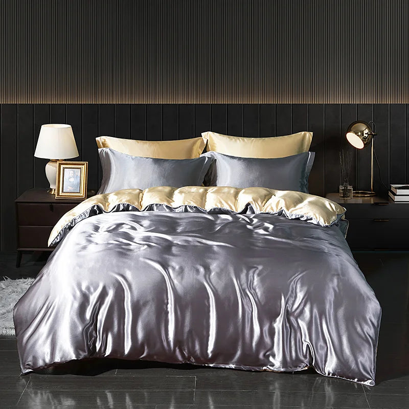 Parure de lit en soie 22 momme