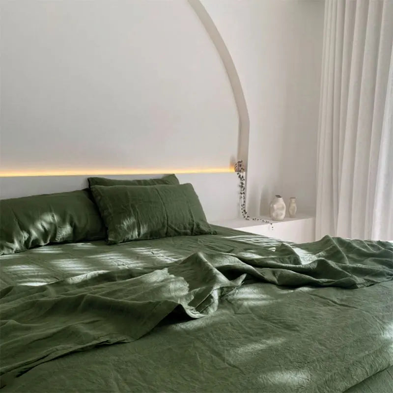 Parure de lit en lin 100%