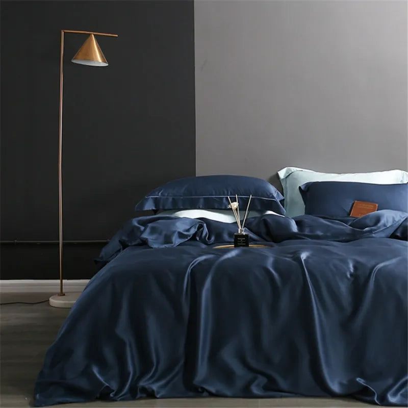Housse de couette en soie naturelle Collection Foret Noire
