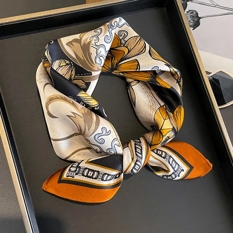 Carré en soie - Foulard élégant