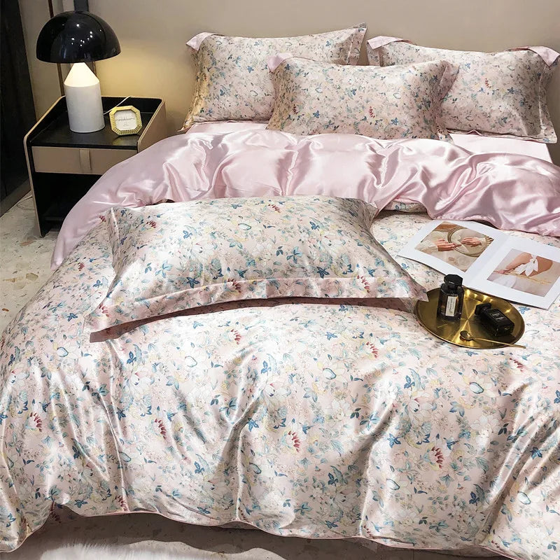 Parure en soie Floral