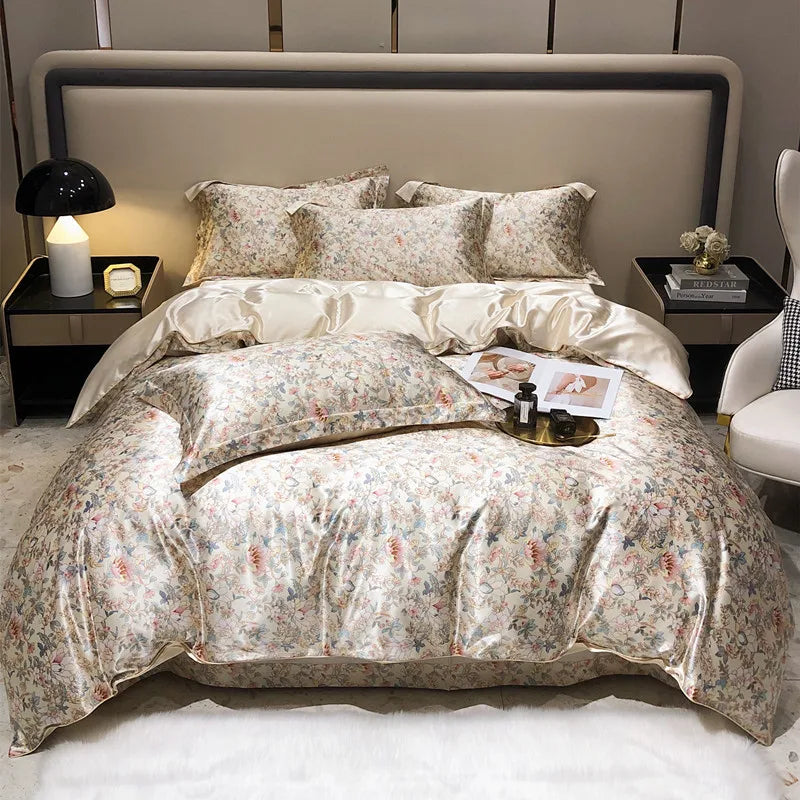 Parure en soie Floral