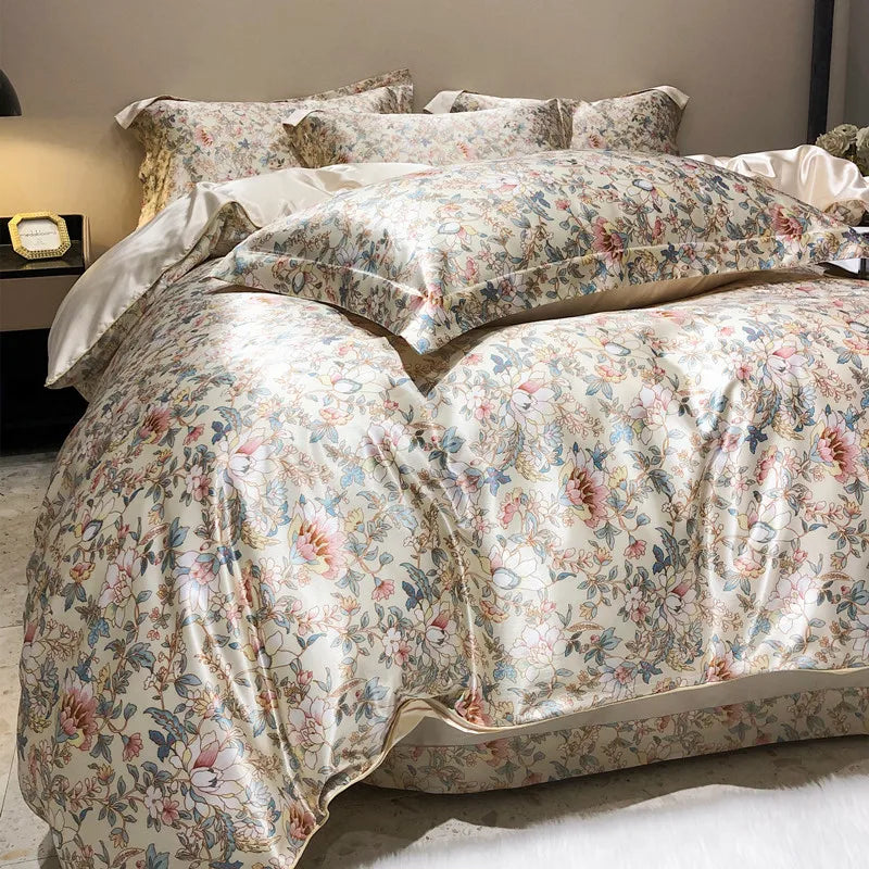 Parure en soie Floral