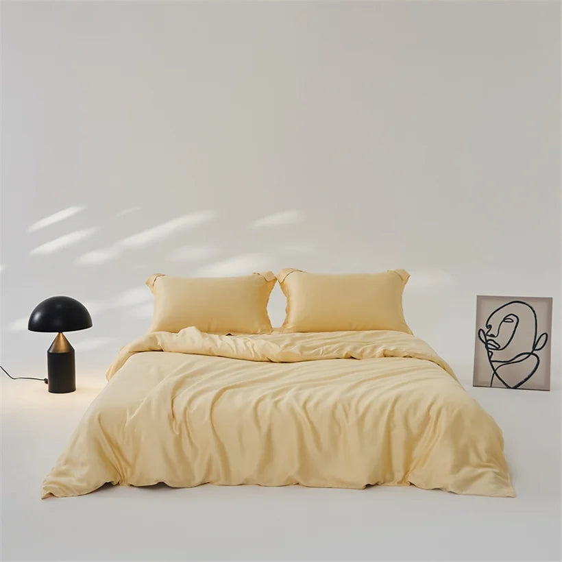 Parure de lit en soie 22 Momme - Elie