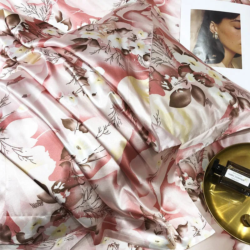 Parure en soie Floral