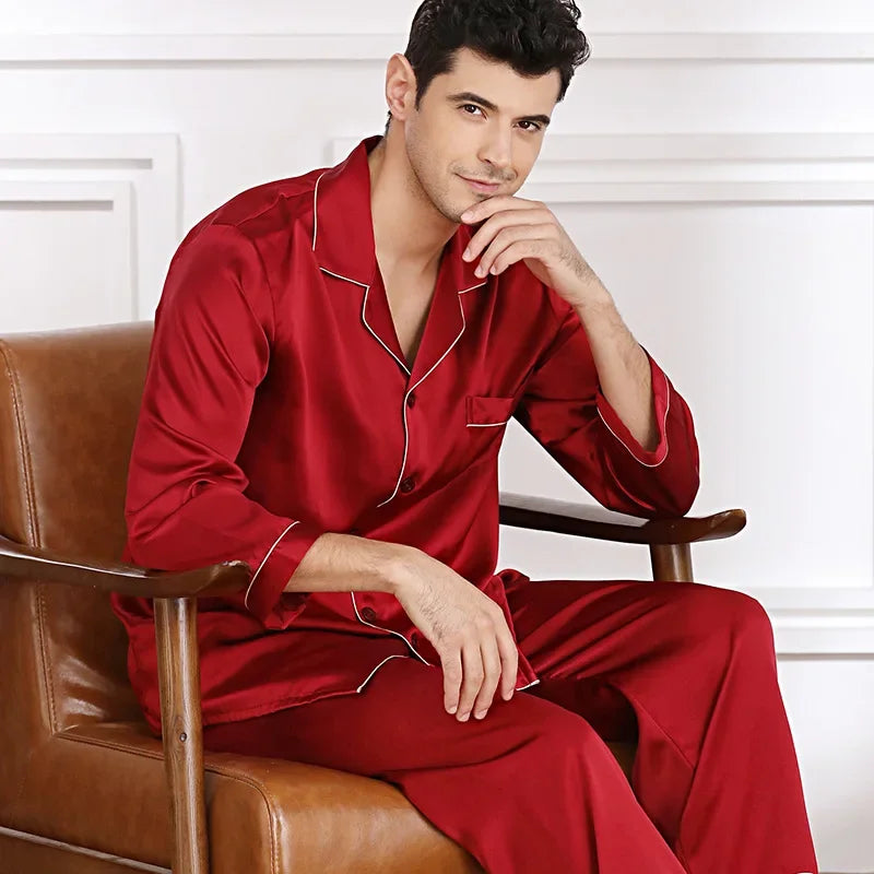 Pyjama en soie Homme