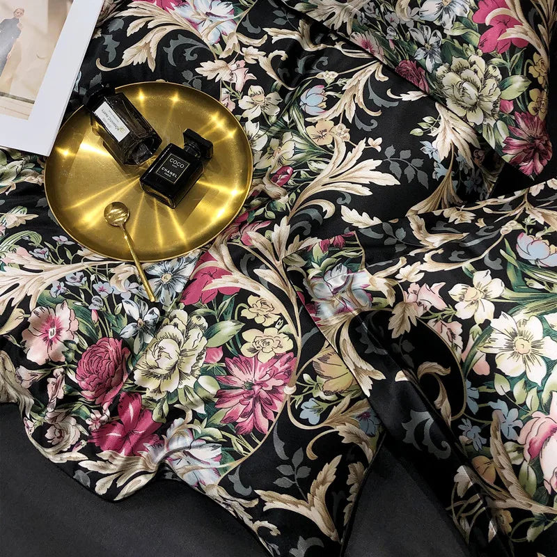 Parure en soie Floral