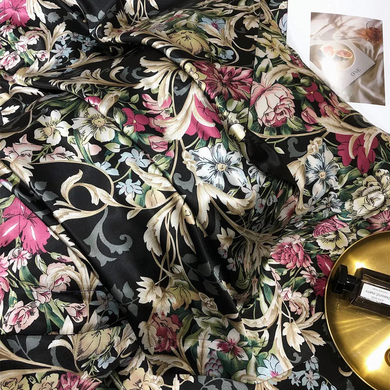 Parure en soie Floral