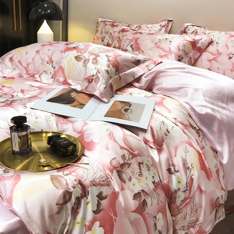 Parure en soie Floral