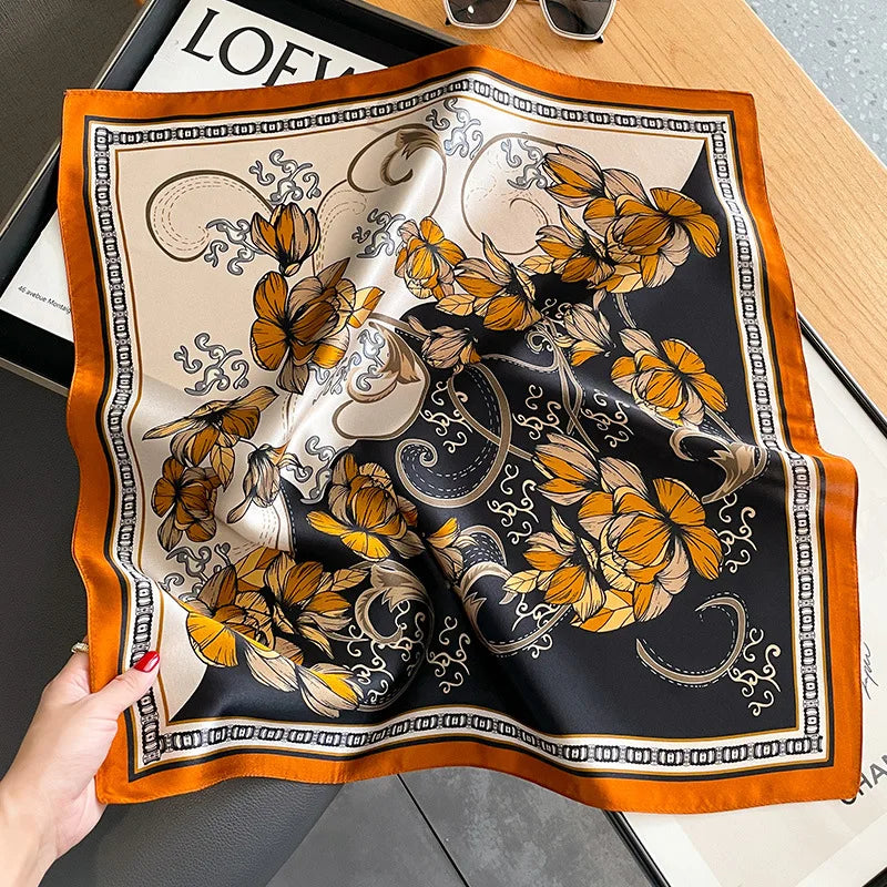 Carré en soie - Foulard élégant