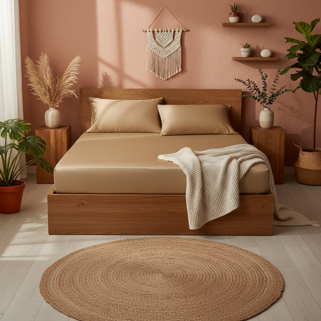 Drap housse en Soie