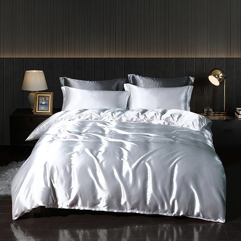 Parure de lit en soie 22 momme