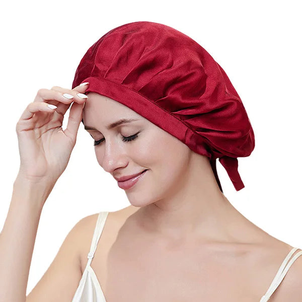 Bonnet en Soie Court 16 momme