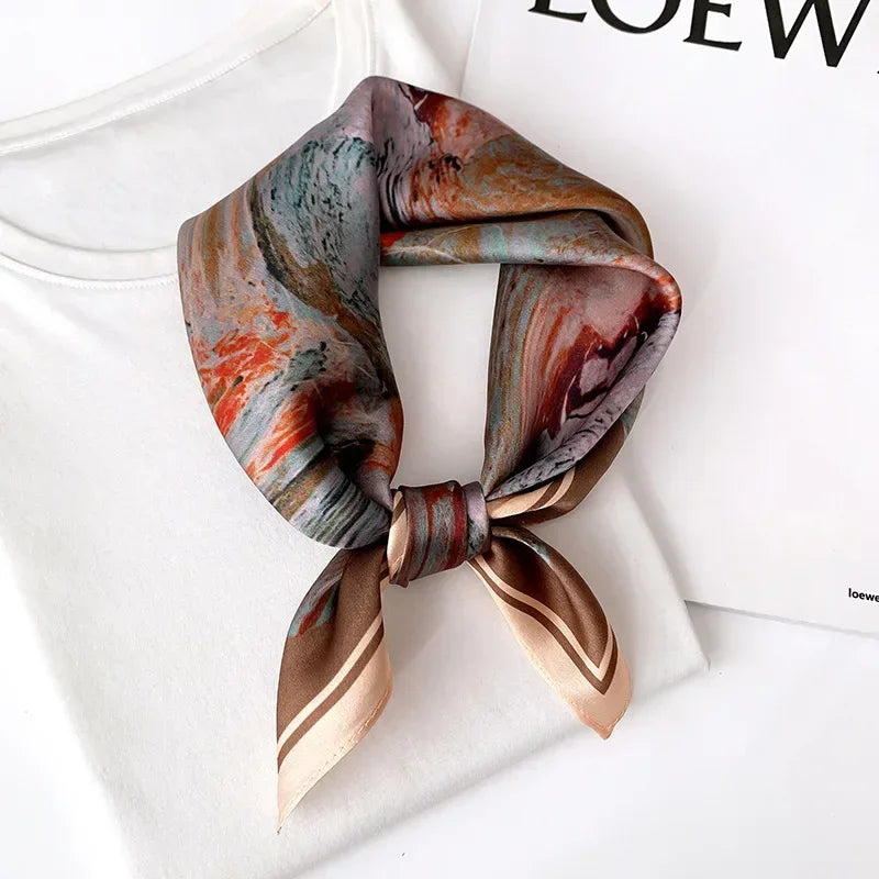 Carré en soie - Foulard élégant