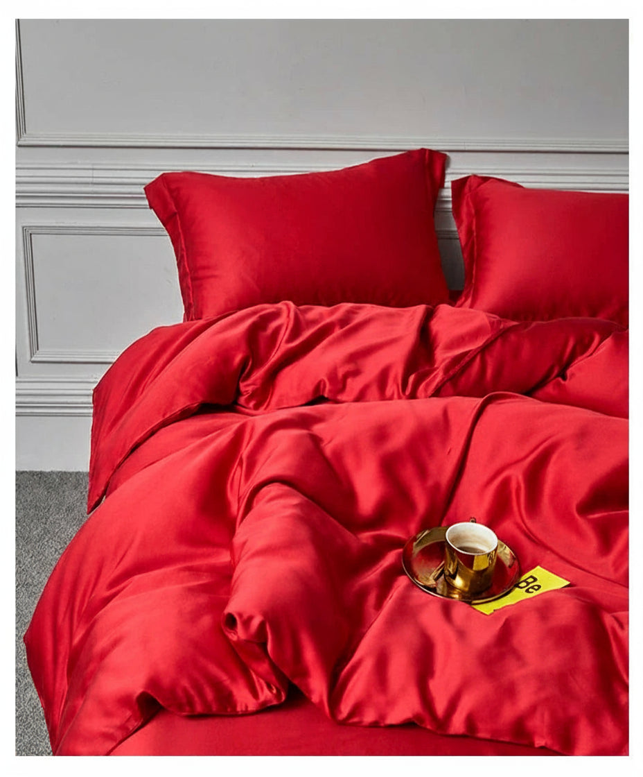 Parure de lit en soie 25 Momme Lofuka
