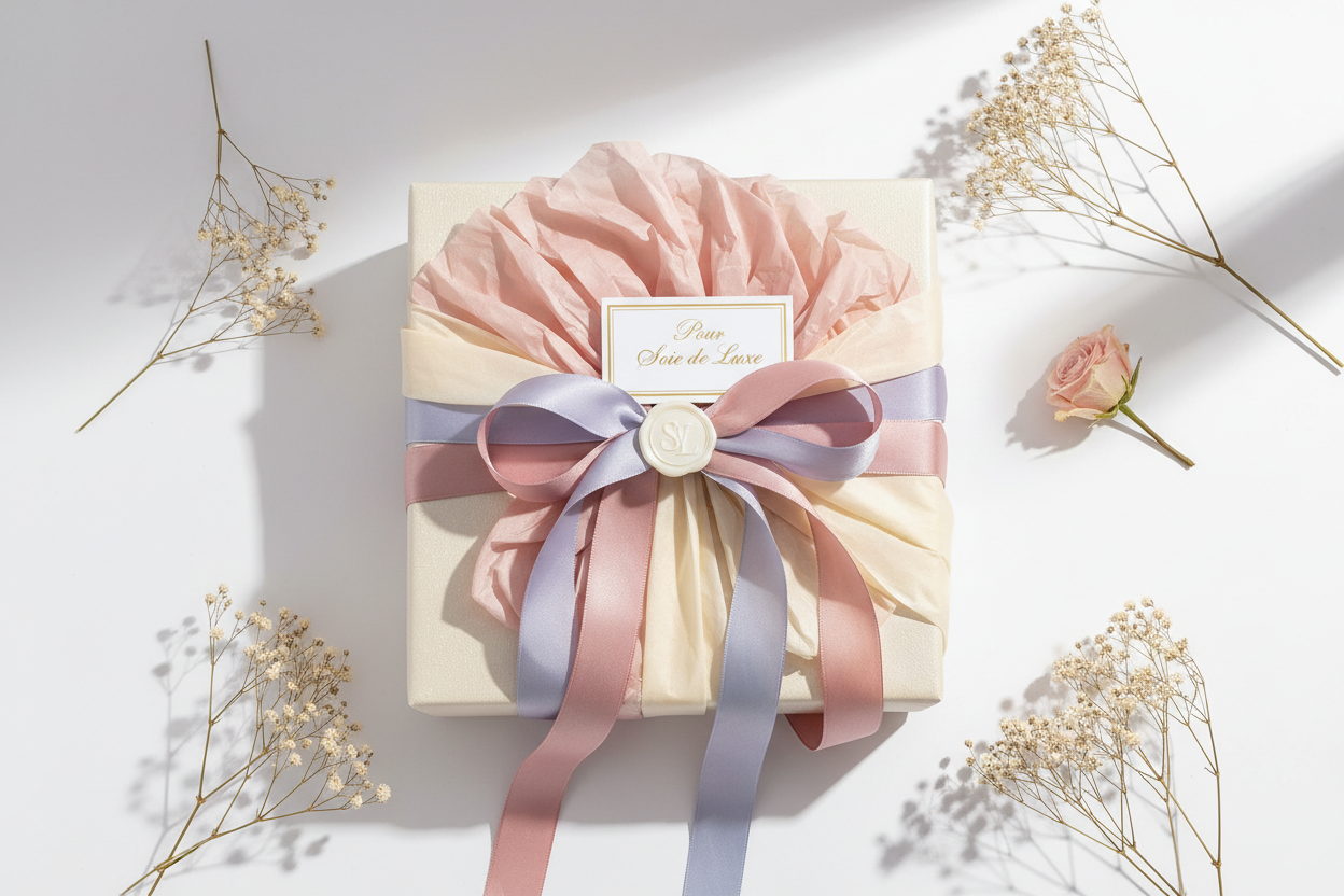 Offrir de la soie : un cadeau bien-être durable et plein de sens