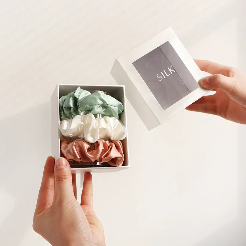 Chouchou et accessoire en soie