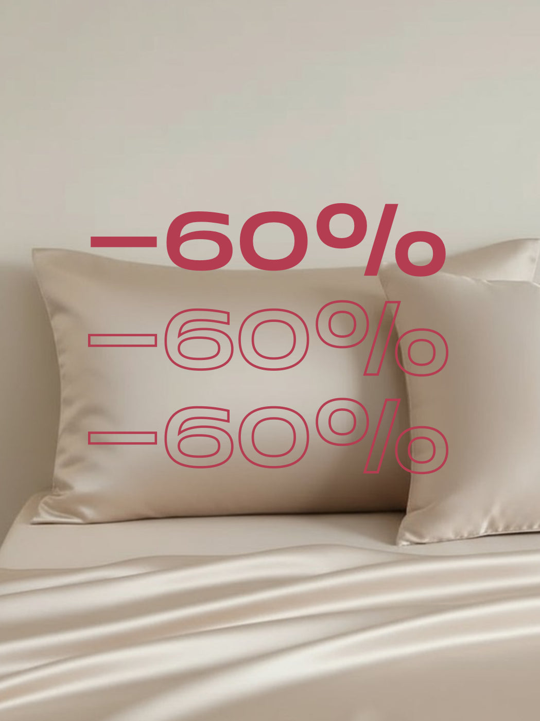 Taie d'oreiller Rectangulaire en Soie 22 Momme 2pcs 48x 74 cm