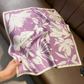 Carré en soie- Foulard élégant