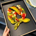 Carré en soie- Foulard élégant