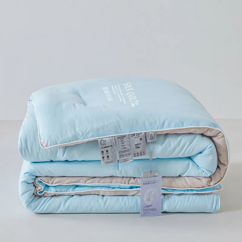 Couette en soie 4 saisons