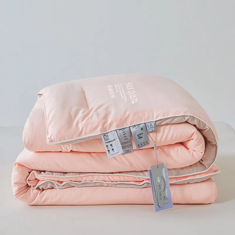 Couette en soie 4 saisons