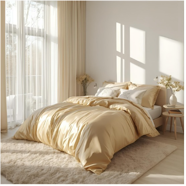 Parure de lit en Soie de Murier - Nina