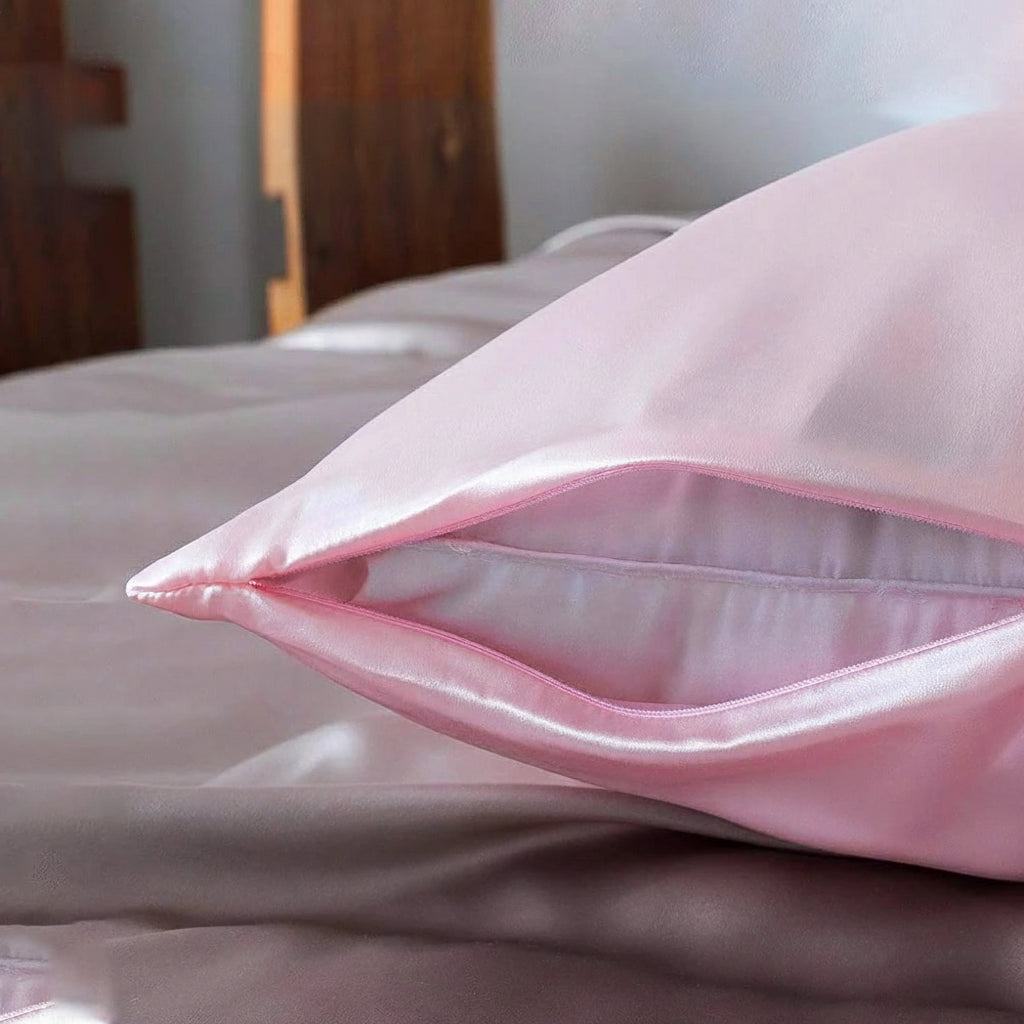 taie d'oreiller + masque sommeil + chouchou