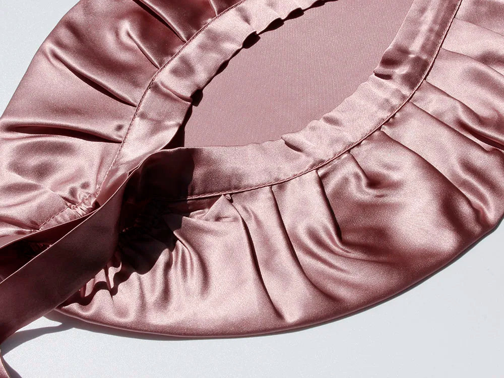 Bonnet en Soie Court 16 momme