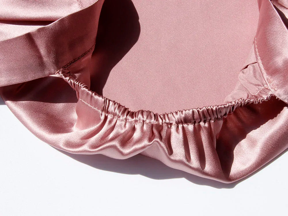 Bonnet en Soie Court 16 momme