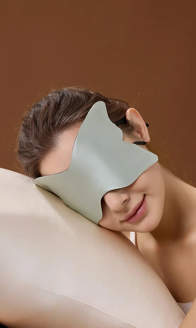 Masque de sommeil soie Papillon