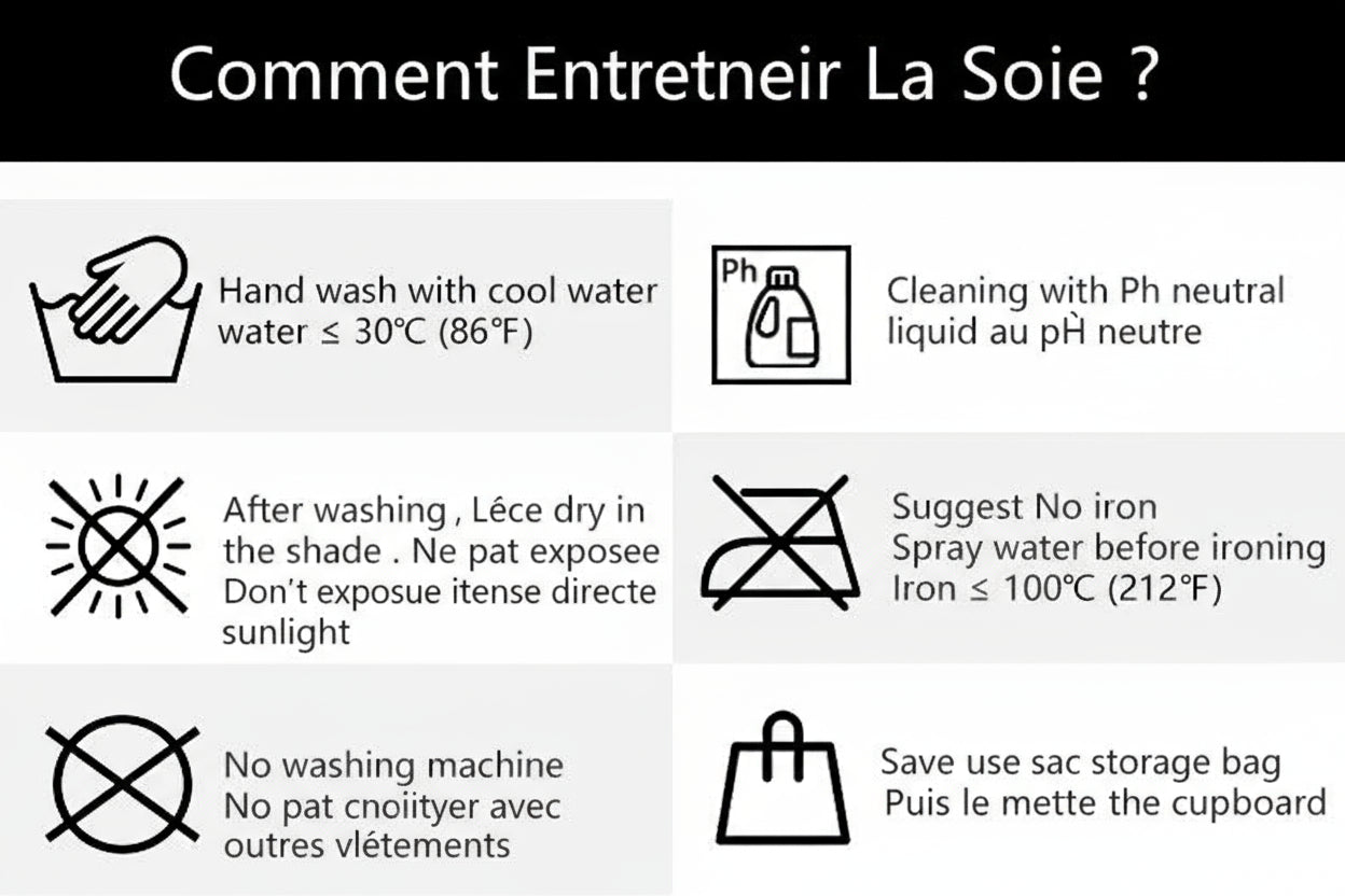Masque de sommeil soie Papillon