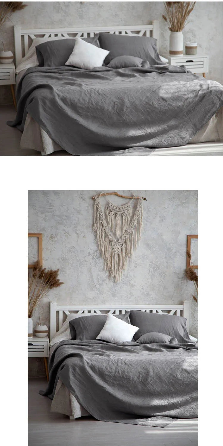 Parure de lit en lin