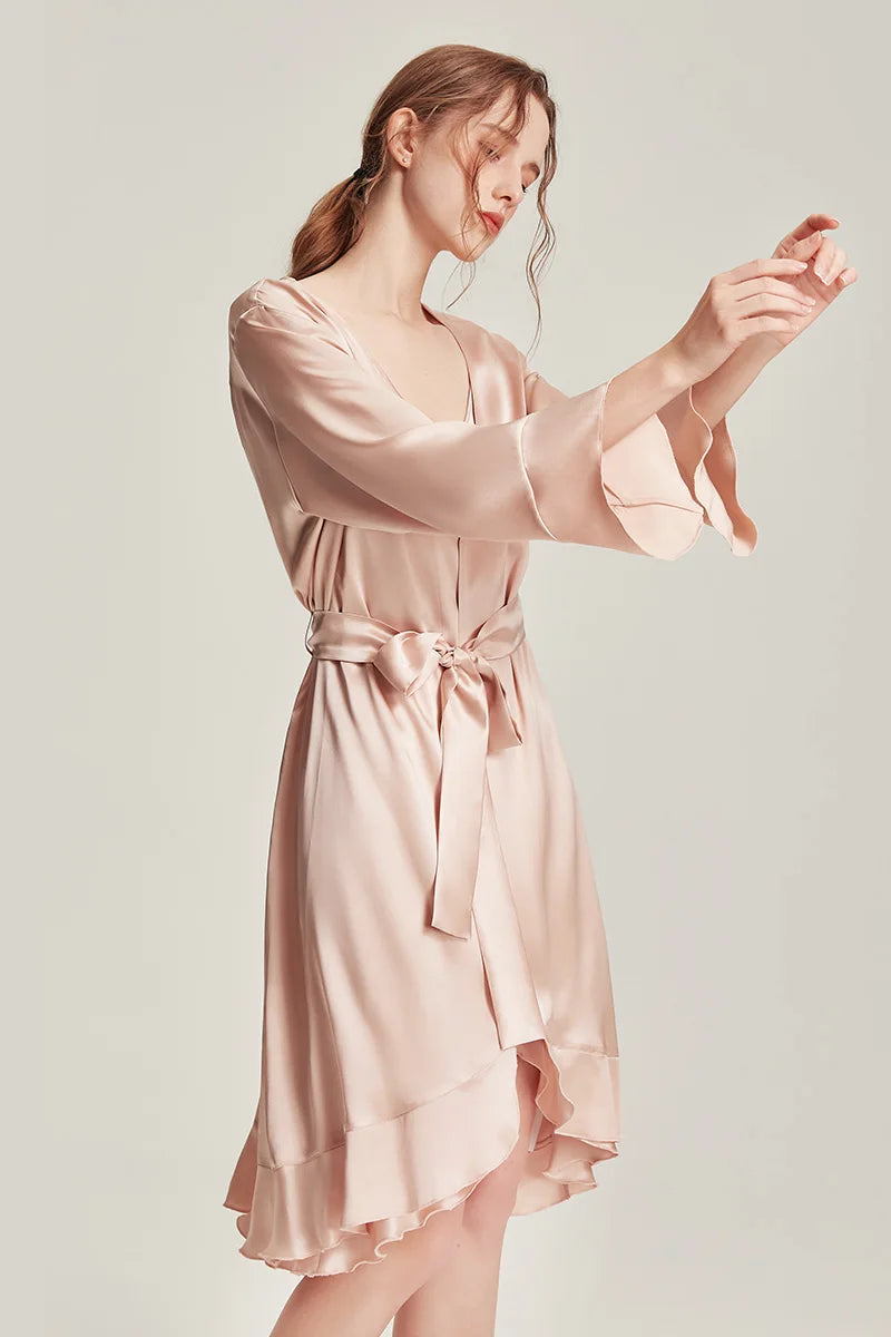 Ensemble de nuit en soie 16 Momme