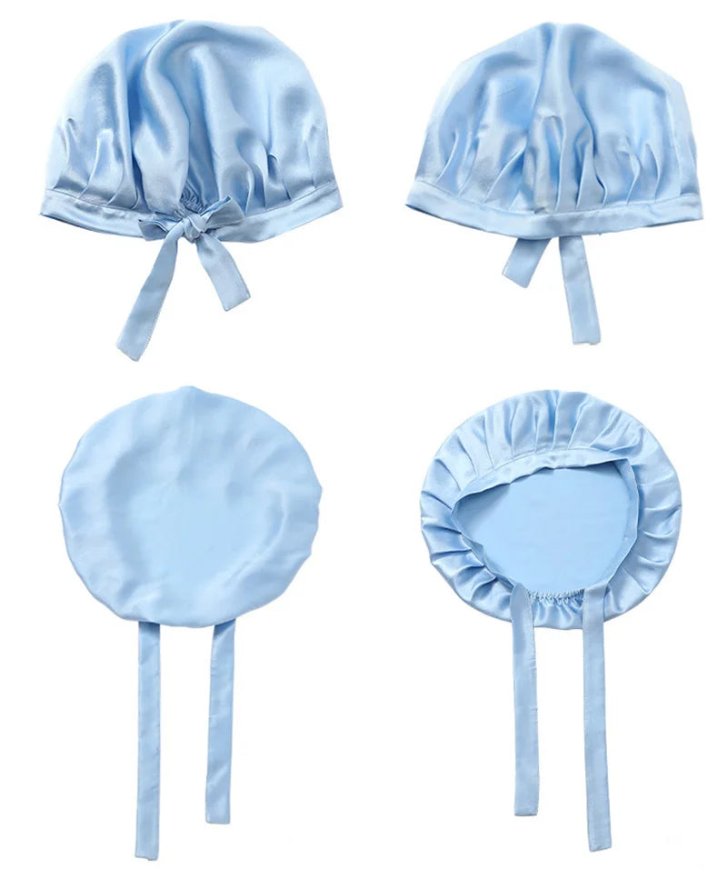 Bonnet en Soie Court 16 momme