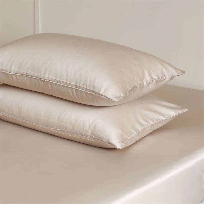 Taies d’oreiller en soie Essence et soi, bien-être et sommeil réparateur