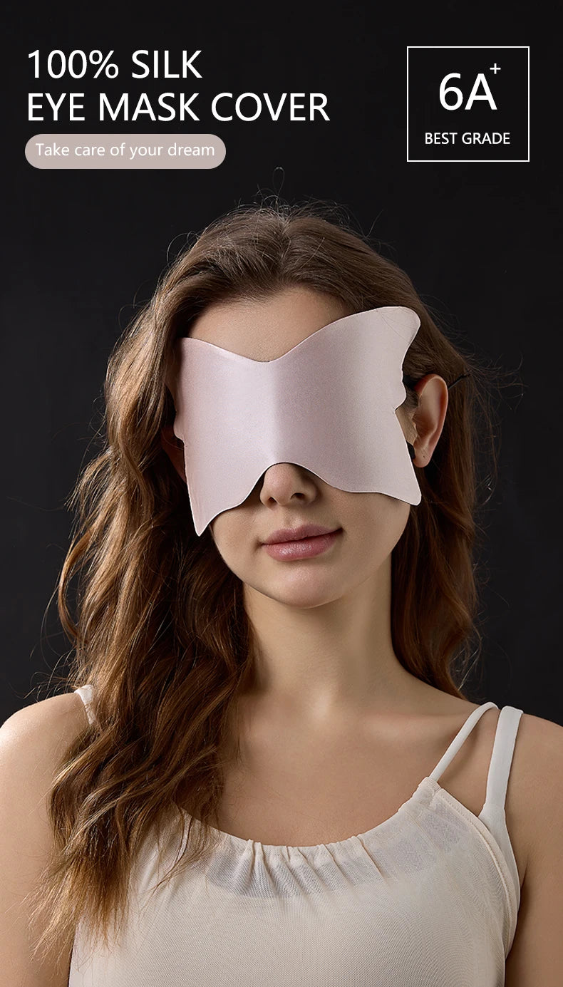 Masque de sommeil soie Papillon