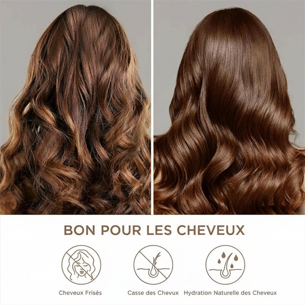 AVANT APRES LA SOIE FAIT BRILLER LES CHEVEUX ESSENCE ET SOIE SOIE SOIE DE MURIER TAIE D OREILLER FEMME ANTI CASSE ANTI FRISOTIS 
