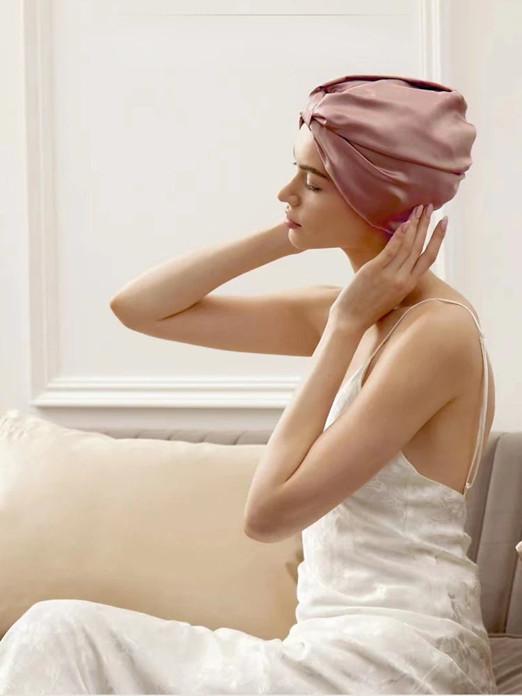 Bonnet en soie