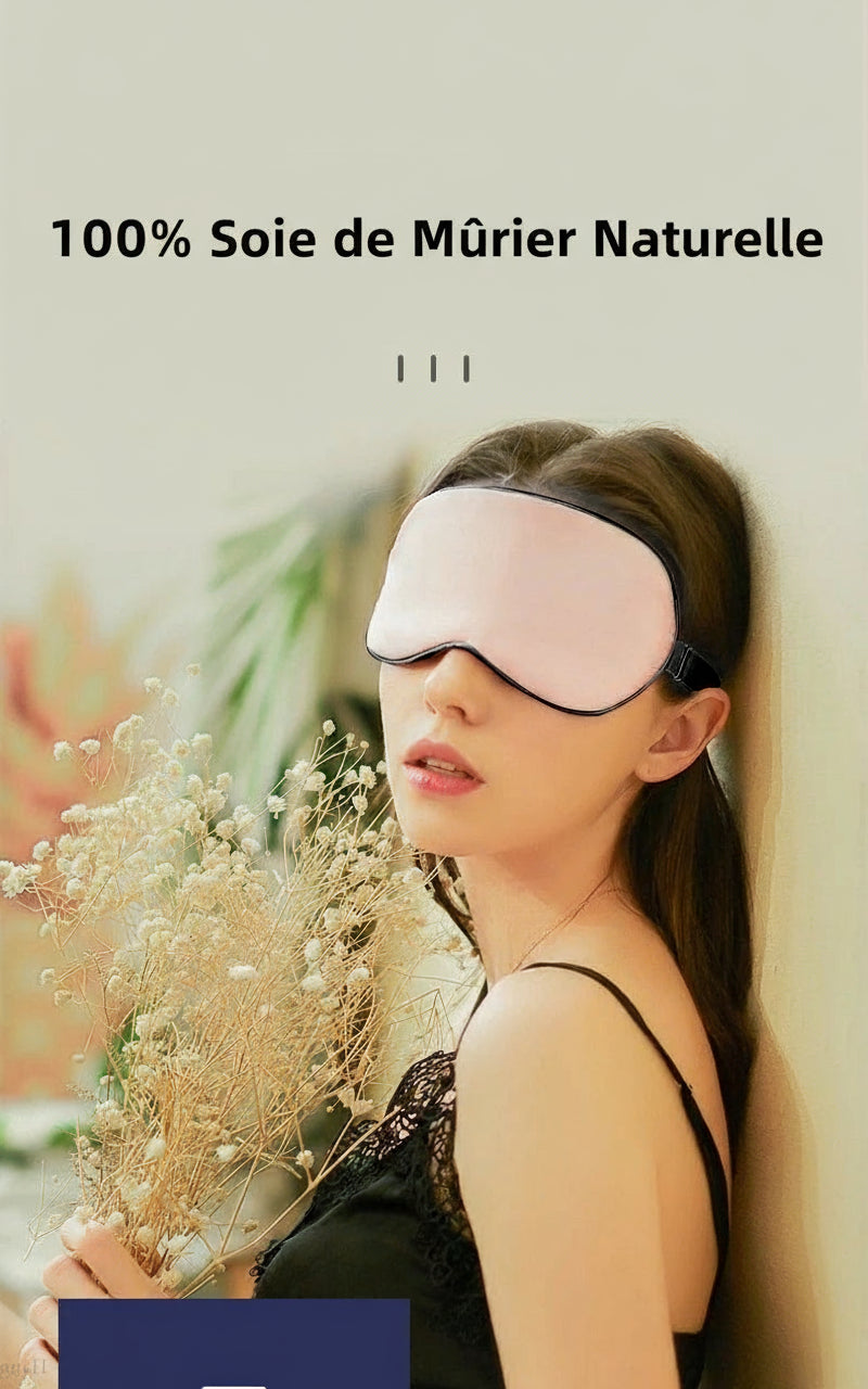 Masque de nuit en soie