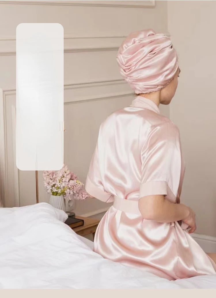 Bonnet en soie
