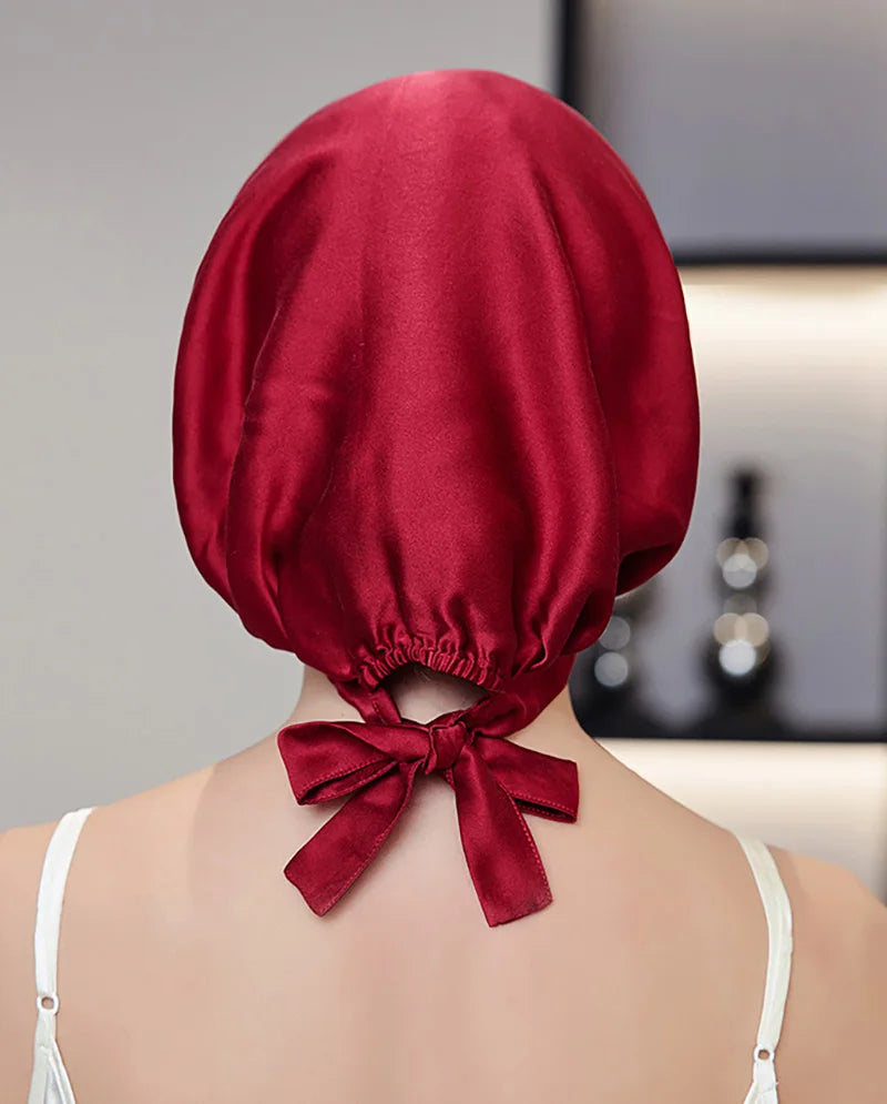 Bonnet en Soie Court 16 momme