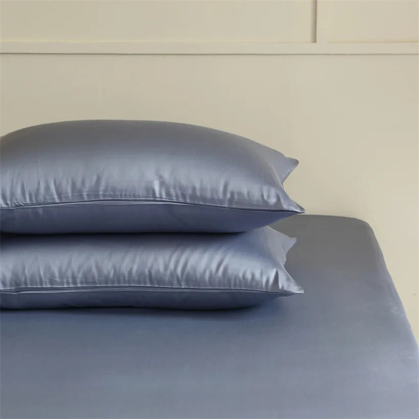 Taie de lit en soie, confort haut de gamme pour un sommeil réparateur